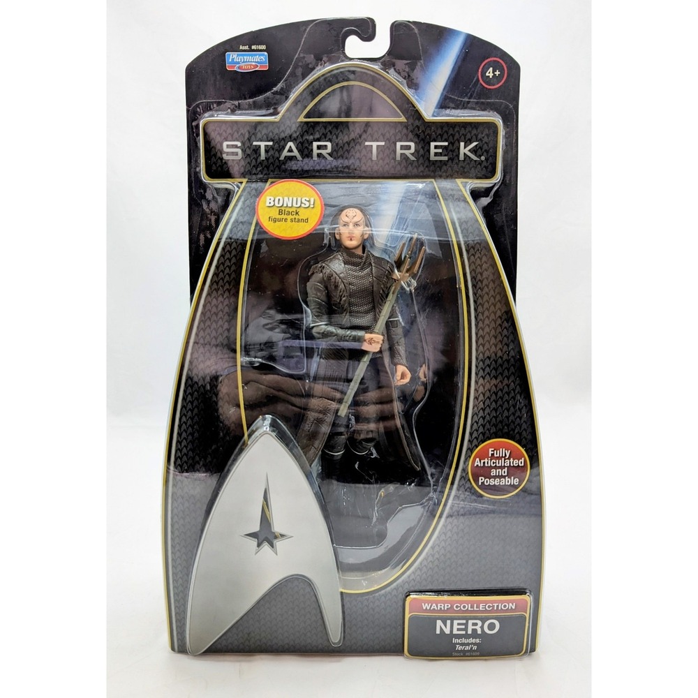 2009 Playmates Star Trek Warp Collection Nero Action Figure